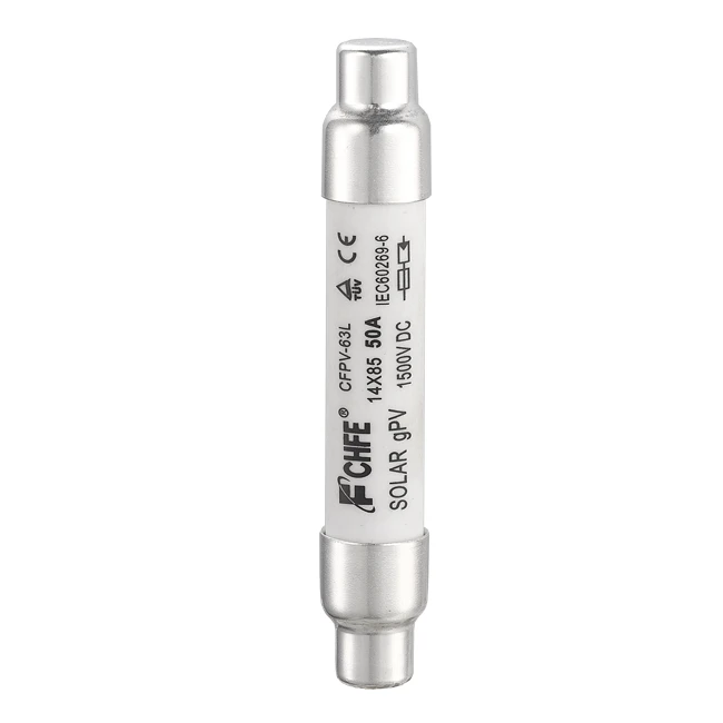 Fusible cilíndrico solar de 14*85 mm